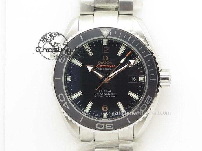 0102 Speedmaster ’57 Co-Axial RG OMF 1:1 Best Edition Black Dial On Leather Strap A9300 (Free Leather Strap) Resilient 8064